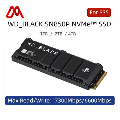 WD SONYSN850P SSD بلاي ستيشن 5 التوسيع التخزين الغربي الرقمي القرص الصلب الخارجي SN850P-1T / 2T / 4T